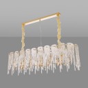 Ritz - Defrost Ice Rectangular Chandelier